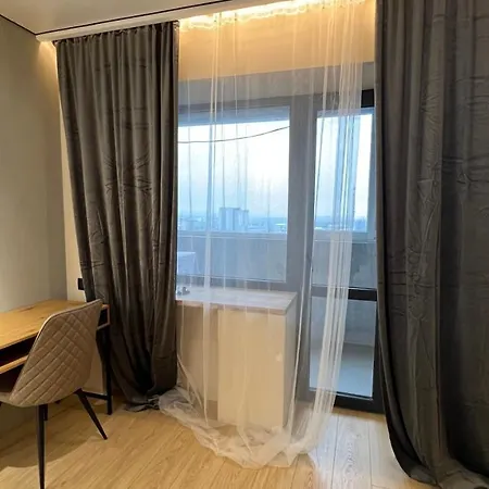2 Room Modern Apartment View Dnipro Exterior photo